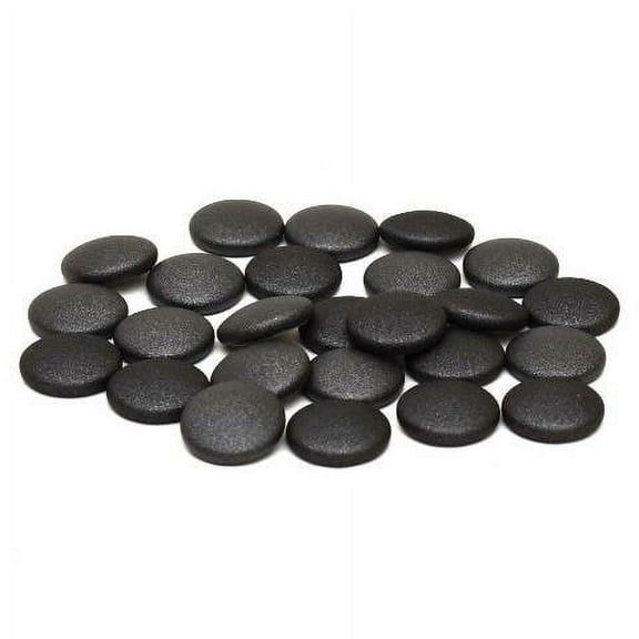 Lund Boat Seat Button Snap Covers 2096526 | Metallic Gray 3/8 Inch (Set of 25)