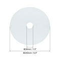 thumbnail image 2 of Uxcell Universal Cloth Dryer Exhaust Filter, Cotton 240x38mm White for Clothes Dryer Filter Replacement Pack of 6, 2 of 5
