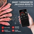 thumbnail image 3 of Dual Probe Wireless Meat Thermometer with App - Long Range Rechargeable BBQ Grill Smoker Oven Air Fryer Cooking Tool, 3 of 7