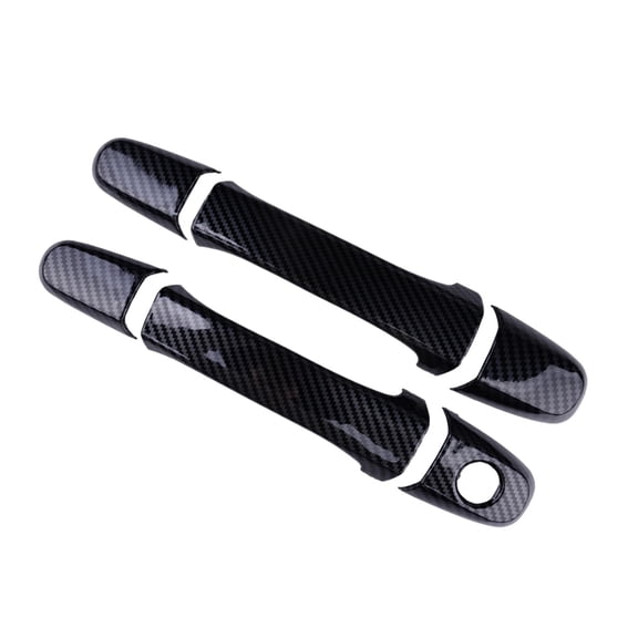 Car Exterior Side Door Handle Covers Trims Fit For Lexus IS300 Sedan Wagon 2001 2002 2003 2004 2005 Carbon Fiber Grain Style