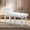 White, variant on Noble House Massage Table with Adjustable Backrest, Removable Headrest, and Storage Shelf, Salon Bed, White