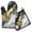 Black and Gold, variant on Green and Gold Marble Glitter Waves Pattern Kitchen Oven Mitt and Pot Holder Sets 2 Pcs for Baking, Cooking and Grilling, Heat Resistant Up To 392 °F
