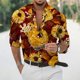 thumbnail image 3 of Camisa hawaiana de manga larga para hombre, moda de primavera y otoño, camisa con estampado de flores en 3D para hombre, top moderno para hombre, 3 of 5