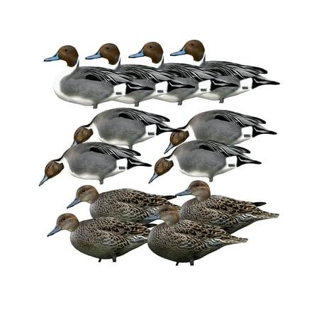 GHG Pro Grade Silhouette Pintail Duck Decoy 12PK