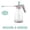 Green, variant on SLYNSHome Garden Pump Sprayer Pink Hand Held Garden Sprayer with Long Wand for Plants, Lawn, Home & Car Care