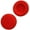 Red, variant on 50mm Replacement Foam Ear Pad Headphones Sponges Cover Ear Cushions for Headsets Earmuffs