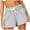 Gray, variant on 50% Off Clear! Viikei Biker Shorts for Women Fashion Women Drawstring Casual Pocket Loose Solid Color Sports Shorts Pants