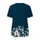 thumbnail image 4 of Blusa informal elegante de manga corta con cremallera y cuello redondo para mujer OAVQHLG3B Store lin121212, 4 of 5
