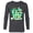 Charcoal Heather, variant on Mickey Mouse Retro Classic Poses - Long Sleeve T-Shirt for Men - Customized-White
