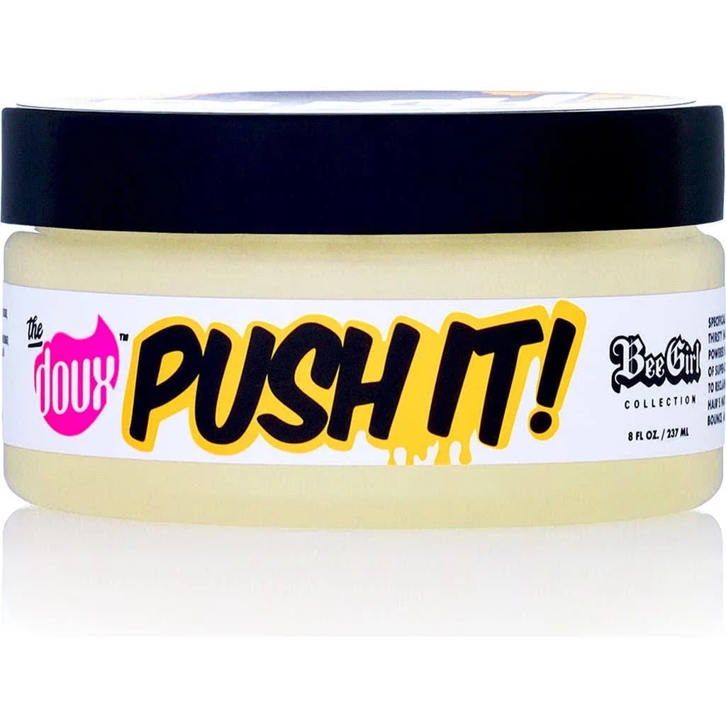 THE DOUX Bee Girl Push It! Honey Braid & Edge Gel (8oz