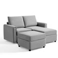 LINSY HOME Modular Couches and Sofas Sectional with Storage Sectional