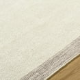 thumbnail image 4 of Livabliss x Our PNW Home Olympic Solid Border Area Rug, 5'3" x 7', Ivory/Brown, 4 of 10