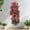 D_New#1216, variant on Rose Hanging Flowers Artificial Decor, 4 Bouquets Faux Vines, 95cm Long, Silk Flowers and Leaves, Violet Color for Indoor Outdoor Home Garden Decoration
