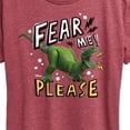 thumbnail image 3 of Toy Story - Rex Fear Me Please - Women's Short Sleeve Graphic T-Shirt, 3 of 5
