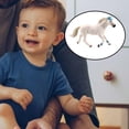 thumbnail image 6 of LeeQinersw , Solid ,Plastic Animal Figure ,Toy Horse Figurine ,Statue Farm Animal Model for 15.5x9cm, 6 of 9