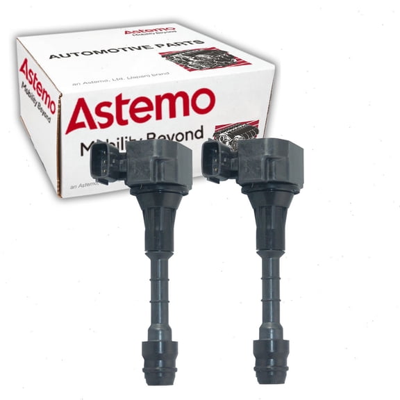 2 pc Hitachi IGC0007 Ignition Coils for 22448-AL610 22448-AL615 22448-AL61C C1439 E421 Spark Plug Wire Boot Fits select: 2003-2007 INFINITI G35, 2004 NISSAN 350Z ROADSTER