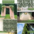 thumbnail image 5 of 12 Pieces Of Fake Ivy Fake Rattan, Silk Ivy Garland Green Plant Artificial Green Hanging Plant Vine, 5 of 5