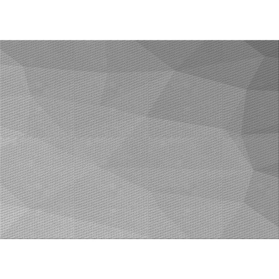 Ahgly Company Machine Washable Indoor Rectangle Transitional Gray Cloud Gray Area Rugs, 2' x 3'