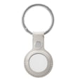 thumbnail image 1 of [2 Pks] [PST] Étui de Protection en Cuir Porte-Clés avec Anneau pour AirTag, 1 of 2