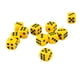 thumbnail image 5 of 100 dados D6 opacos para accesorios de juegos de casino RPG, 5 of 9