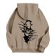 thumbnail image 1 of MHFRRA Sudaderas con Capucha para Hombre para Actividades Al Aire Libre Sudaderas Cómodas con Estampado Gráfico, Ideales para Uso Informal En Verano y Otoño Marrón, 1 of 2