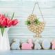 thumbnail image 5 of Cartel colgante de Feliz Pascua, colgante , Gnomo de , licencia de pared de bienvenida, adornos artesanale puerta, accesorios de 265x325 CM perfecl colgante colgante, 5 of 8
