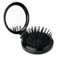 thumbnail image 3 of EHJRE 3xTravel Round Folding Hair Comb Mini Scalp Massage Wide Tooth Detangling Comb, 3 of 8
