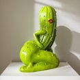 thumbnail image 2 of Figura Divertida Pickle Sexy Grandes Labios Pepino Adornos, 2 of 9