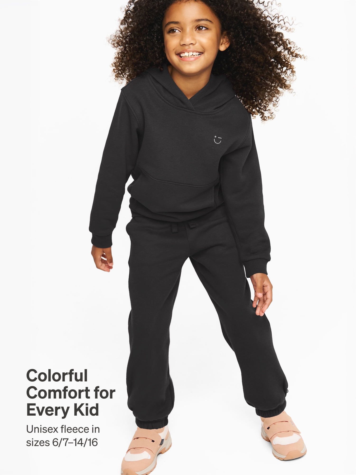 Color Mix by Garanimals Kids Fleece Sweatpants, Sizes 6–16