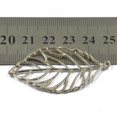 thumbnail image 4 of 22 piezas de Metal llavero colgante de cadena colgante hueca accesorios de manualidades DIY Fernando Hoja de árbol colgante DIY, 4 of 8