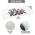 thumbnail image 3 of Rats Mouse Guitas Bathroom Rug Non Slip Bathroom Mats Entry Door Soft Carpets for Kitchen Bedroom Living Room 39x20 inch, 3 of 7