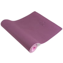 ProsourceFit Natura TPE Yoga Mat ¼-in Thick, 72-inch Long, Reversible