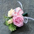 thumbnail image 1 of Romantic Wedding Party Nupcial Flor Rosa Mejor Decoración De Ramillete - Morado, Individual Indy Pink yotijar Ramillete de cosecha continental, 1 of 4