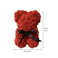 thumbnail image 4 of Regalo de oso de peluche rosa artificial Sailing para San Valentín 18x18x23 cm, 4 of 8