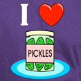 thumbnail image 3 of CafePress - I Love Pickles Dark T Shirt - Men's Classic Graphic Cotton T-Shirt, 3 of 4