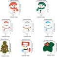 thumbnail image 2 of 8Pcs 8Styles Christmas Theme Silicone Beads Snowman Christmas Tree Holly Leaves Silicone Beads, 2 of 6