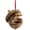 Grey1, variant on Cozy Christmas Acrylic Animal Ornaments, Cute Squirrel with Berries in Acorn Shell Hanging Decor, Rustic Nature Themed Tree & Home Decor for Animal Lovers(2 Pack)