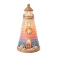 thumbnail image 4 of DIY Lighted Sea Glass-Style Lighthouse Kit Collection, DIY Sea Glass Lighthouse Kit with Pieces & Guide, Adults Craft Kit, Handmade Ocean Beach Decor Gift for Craft Lovers.E, 4 of 8