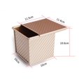 thumbnail image 2 of 0.55LB Non-Stick Loaf Tins, Toast Bread Baking Tins Corrugated, 2 of 5