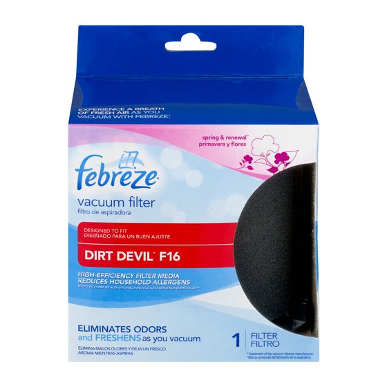 Dirt Devil Febreze F16 Vacuum Filter Style, 33Z5