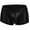 Black, variant on AXXD Heart Boxers For Men,Ultra-thin Casual Lattice Summer Soft Comfort Quick Dry Wide Waistband Mesh Underpants For Regular&Big Man Clearence (L Black)