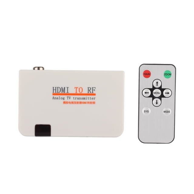 Interfaz Multimedia de Alta Definición de Rf Al Convertidor Adaptador Rf Con Control Remoto