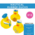 thumbnail image 3 of Nautical Rubber Duckies - Party Favors - 12 Pieces, 3 of 3