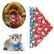 thumbnail image 5 of 2 piezas de toalla navideña para mascotas, toallita para perros, bufanda babero de algodón estampada para gatos, 5 of 5