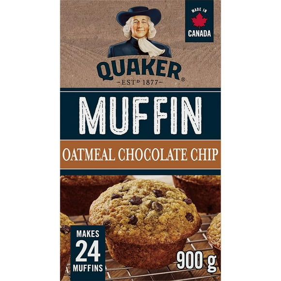 Quaker Oatmeal Chocolate Chip Muffin Mix, 900g