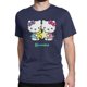 thumbnail image 3 of Camisetas de Hello Kitty para hombre y mujer, camisa de manga corta con cuello redondo, de algodón, regalo de cumpleaños, 3 of 5