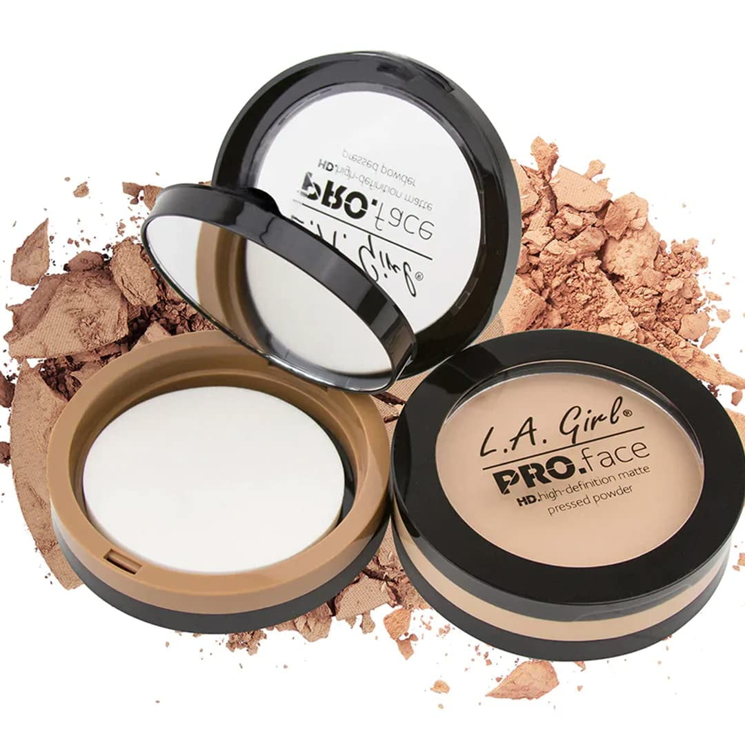 L.A. Girl PRO.Face HD High-Definition Matte Pressed Powder, Fair