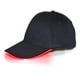 thumbnail image 2 of Sombrero LED Ajustable Hugo Glow Club Party Béisbol Hip-Hop Golf Negro con luz roja, 2 of 4