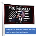 thumbnail image 4 of Donald Trump 2024 3x5 Pies Tiro Doble Cara (te Perdiste), 4 of 7