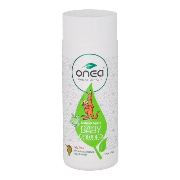 ONEA Polvo para Bebés Natural Apple, Polvo para Bebé Sin Talco, 100 g